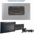 thumbnail image 3 of Steel VESA Monitor Mount Adapter Plate for Monitor Screens up to 43 inches, Conversion Kit for VESA 200x100 (MOUNT-AD2X1), 3 of 7