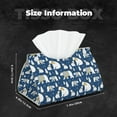 thumbnail image 5 of Logiee cute winter bear Print Tissue Box Cover,Stylish Tissue Box Holder Decorative Tissue Cover for Bathroom Toilet Bedroom Living Room Table Desk Office, 5 of 7