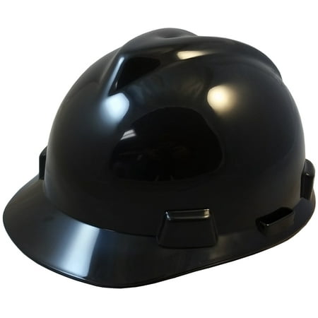 MSA V-Gard Cap Style Hard Hats w/FasTrac III Suspensions and Handy Tote Bag -
