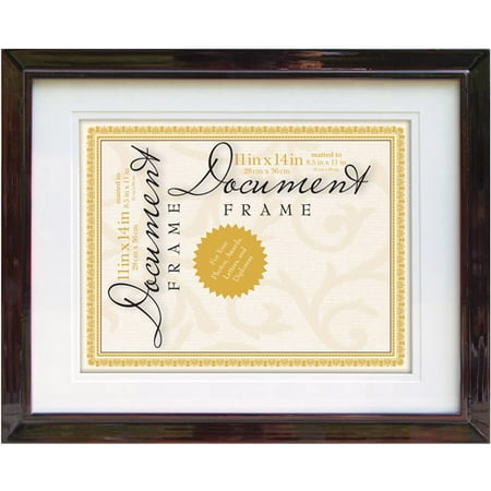Towson Document Frame, Black Cherry