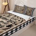 thumbnail image 3 of Erosebridal Country Camping Tree Zipper Twin Comforter Sets with Fitted Sheet and 2 Pillowcases,Rustic Farmhouse Cabin Zipper Bedding Set For Boys,Reversible,4 Pieces, 3 of 7