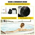 thumbnail image 5 of VEVOR Swimming Pool Water Pump 1HP 0.75 Kw Water Circulation Spa Pump Above Ground Pool, 5 of 9