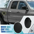 thumbnail image 2 of Unique Bargains Couvercle de Réservoir de Carburant Porte Couvercle de Réservoir de Carburant Accessoires de Remplacement pour Dodge pour Ram 2010-2017 Noir, 2 of 7