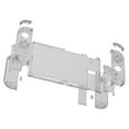 thumbnail image 4 of eXtremeRate Transparent Clear Black Back Plate for Nintendo Switch Console, NS Joycon Handheld Controller Housing with Full Set Buttons, DIY Replacement Shell for Nintendo Switch, 4 of 9