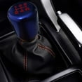 thumbnail image 1 of HUGFEGWE Racing JDM Manual 5 Speed Universal Gear Stick Shift Knob Aluminum Shifter (Blue) AZ824-16271, 1 of 5