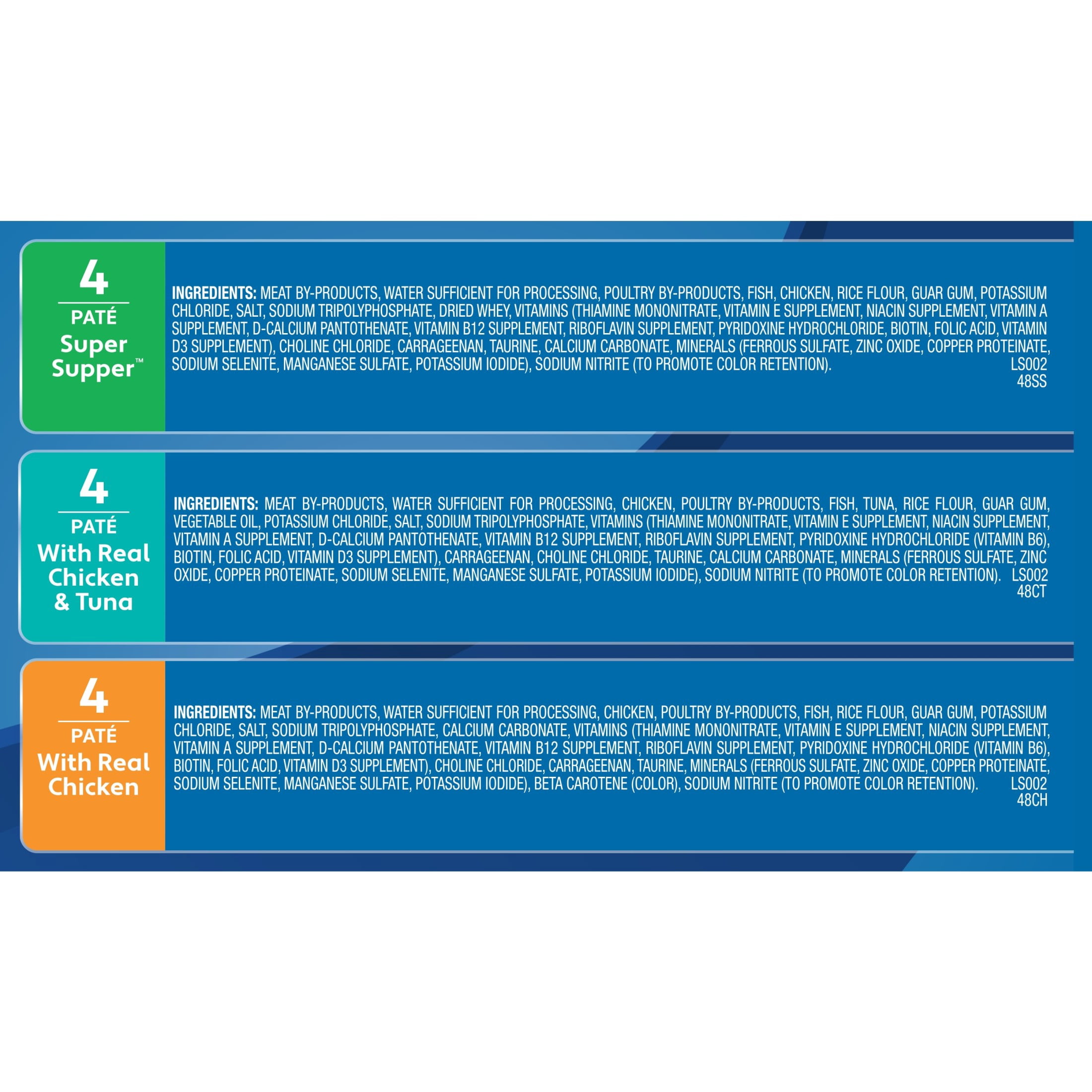 9Lives Paté Favorites Wet Cat Food Variety Pack, 5.5 oz. Cans (pack of 12)