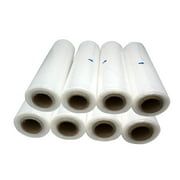 Tripact 11" x 19" LDPE Clear Plastic Flat Open Poly Bag Roll 1.25 mil - 8 Roll (920pcs) 01