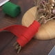 thumbnail image 4 of 2 Rollos de Cintas de Seda de Arpillera Navideña, Cintas de Seda de Tela de Arpillera Heisen, Cintas de Seda de Arpillera Rojas y Verdes, Manualidades Hechas a Mano, Lazos de Corona de Árbol de Navida, 4 of 5