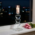 thumbnail image 6 of Uxgjfwu Heart Shaped Candlestick Holder, Tall Foot Romantic Candle Stand for Dinner, Colorful Decorative Candle Props for Wedding, Home Decor, Festive Table Setting, 6 of 6