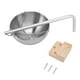 thumbnail image 1 of Difusor de aceite colgante para sauna, taza de aromaterapia de acero inoxidable de 12 cm de diámetro con bloque de madera, 1 of 8