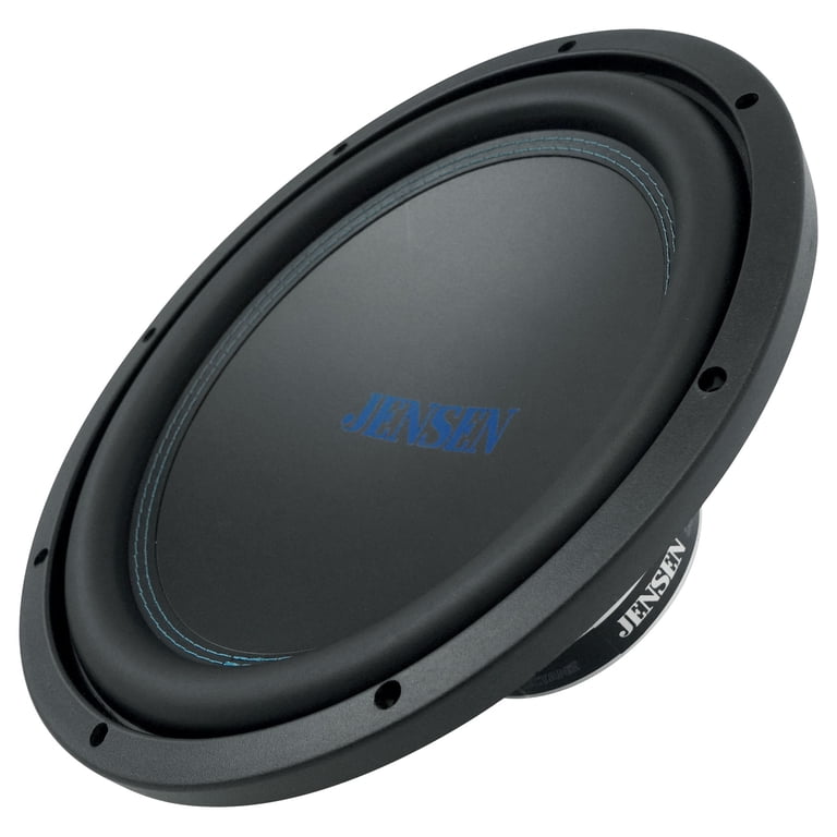 2 pack) Jensen J12W 12-inch 1200 Watts Peak Power Polypropylene