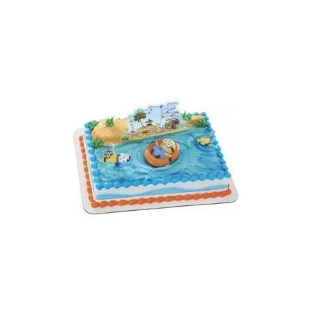 Wal-mart Bakery Decoset-despicable Me 2-beach Party