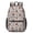 Football Leopard Spot, variant on Football Leopard Spot Brown Pattern 17" School Backpacks for Teens,Waterproof Oxford Fabric,S-Shape Padded Straps for School,Travel,Hiking,Camping