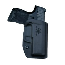 Sig P365 Holsters, P365 Holsters OWB Kydex Holster Custom Fit: Sig P365 / P365 SAS / P365 X Holsters (Black, Right Hand)