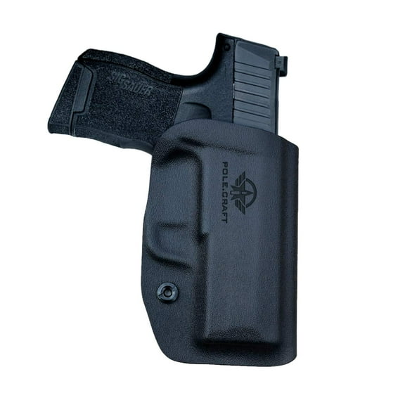 Sig P365 Holsters, P365 Holsters OWB Kydex Holster Custom Fit: Sig P365 / P365 SAS / P365 X Holsters (Black, Right Hand)