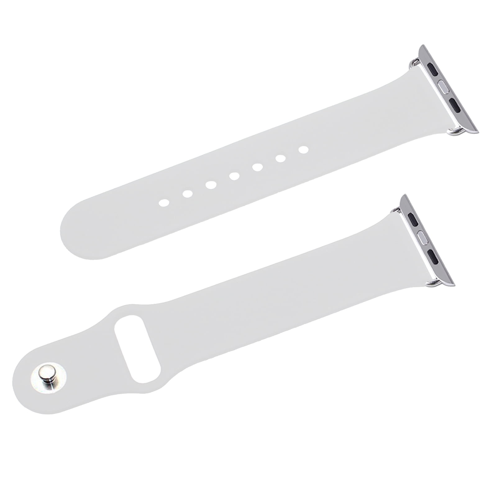 Silicone Wrist Band for Apple Watch 38mm White