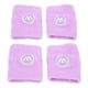 thumbnail image 4 of Muñequera Unisex Para El Sudor, 2 Pares De Muñequeras Deportivas Para Baloncesto, 4 of 7