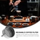 thumbnail image 4 of 1pc Accesorios para hacer café Herramienta de filtro de café Filtro de café Moka Pot (Plata), 4 of 5