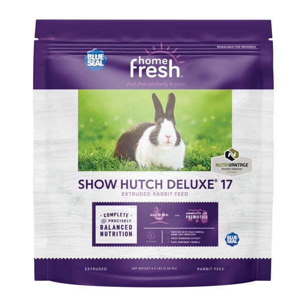 Blue Seal Show Hutch Deluxe Extruded Pellet Rabbit Food 4.5 lb