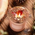 thumbnail image 4 of Tapa de vela, funda de pantalla para vela - Ayuda a derretir velas Oro rosa, 4 of 7