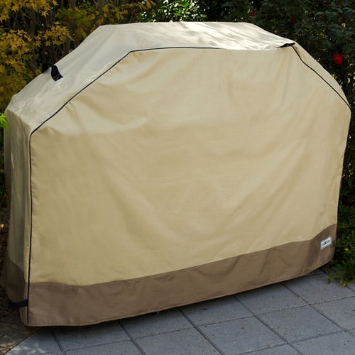 Sure Fit 60" Medium Two-Tone Grill Cover, Taupe Olive by Generic