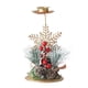 thumbnail image 2 of Fiudx Candelabro de Metal para Árbol de Navidad, Diseño de Reno de Hierro, Decoración Navideña Resistente, Uso En Interiores y Exteriores, Perfecto para Mesas Navideñas, 1 Candelabro., 2 of 2