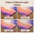 thumbnail image 7 of Design&I 8'x10' Washable Area Rug Extra Large Skid-Resistant Low Profile System Planet Chart With Galaxy Nebula And Learning Star Motifs for Living Room, Family, 7 of 7