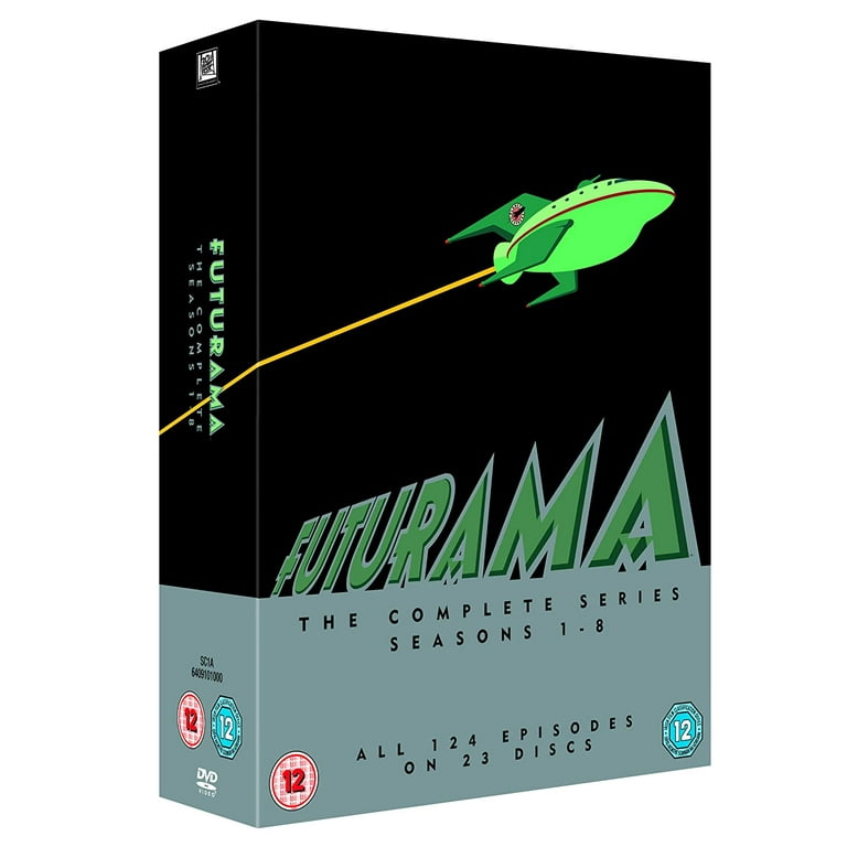 Futurama - Season 1-8 DVD 1999 - Walmart.com