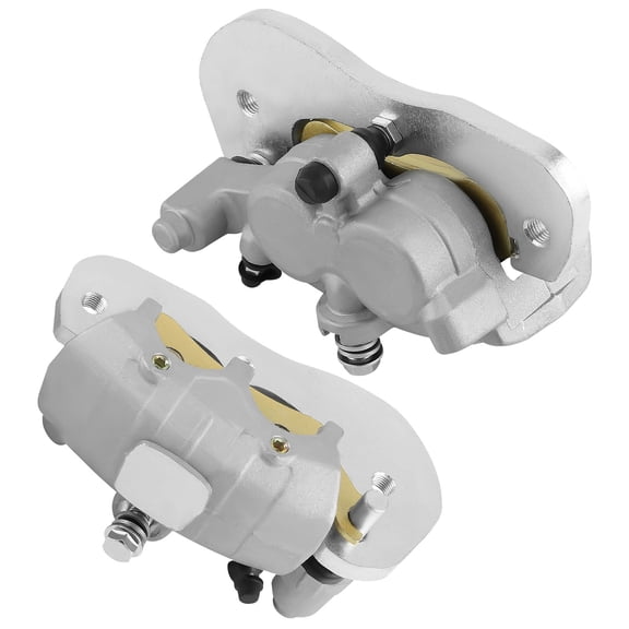 Rear Left & Right Brake Calipers & Sintered Pads For Can-Am 705601889 705601890