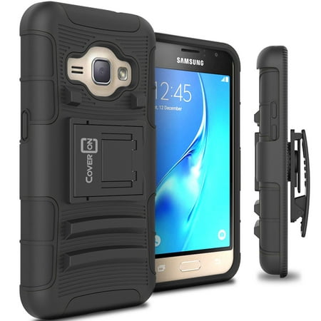 CoverON Samsung Galaxy Express 3 / Luna / J1 Luna Case, Explorer Series Protective Holster Belt Clip Phone