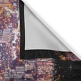 thumbnail image 3 of Ambesonne Urban Kitchen Curtains, Skyline of Busan Korea, 55"x45", Purple Violet, 3 of 3