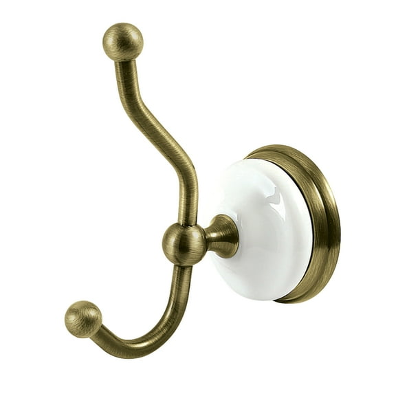 Kingston Brass BA1117AB Victorian Robe Hook, Antique Brass