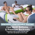 thumbnail image 5 of Bestway Hydro Force Breeze Bloc Party Island, Large 4 Person Inflatable Lounger Float, 5 of 6