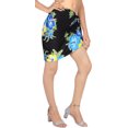 thumbnail image 3 of HAPPY BAY Women's Summer Beach Pareo Summer Bikinis Sarongs Coverups Bikini Beachwear Vacation Swim Cover up Short Beach Wraps for Women One Size Blue, Floral, 3 of 3