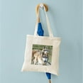 thumbnail image 4 of CafePress - Grey Wolves Square Photo Tote Bag - Unisex Canvas Tote Bag, Beige, 1-Piece, 4 of 6