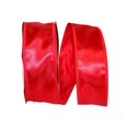 thumbnail image 1 of Reliant Ribbon 5102W-065-16K 20.12 Po. 50 Yards Dyna Satin EZ Filaire Bord Ruban&44; Rouge, 1 of 1