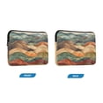 thumbnail image 7 of FORMRS 15-15.6 inch Laptop Sleeve Case Soft Carrying Quilted Computer Bag Cover, Abstract Wavy Landscape, 7 of 7