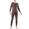thumbnail image 1 of Ensemble Thermique Décontracté pour Hommes avec Manches Longues et Col Rond, 1 of 8