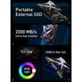 thumbnail image 2 of SSD externo portátil MOVE SPEED Magnetic de 2 TB USB-C 3.2x2, 2 of 6