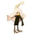 thumbnail image 3 of Northlight Standing Bird in Winter Apparel Christmas Figure - 9" - Beige and Green, 3 of 9