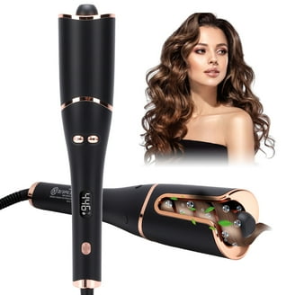 CkeyiN 32mm Flat-Tube Curling Iron, 2-Speed Temperature-Controlled