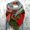 E, variant on Dvkptbk Christmas Scarfs for Women Fashion Winter Women Paisley Print Button Soft Wrap Casual Warm Scarves Shawls Clothes on Clearance
