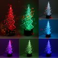 thumbnail image 1 of Christmas Decorations Lamp 7 Colors 12 Pcs Metal Pendants Built-in, 1 of 8