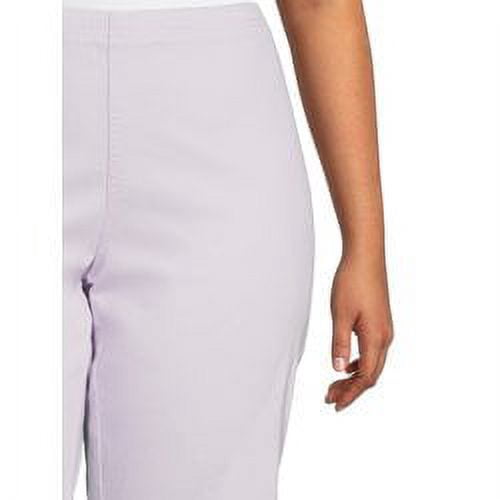 JMS Just My Size by Hanes Women's Plus Bling Tab Stretch Capri Pants