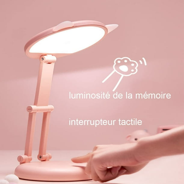 Usb Rechargeable Rétro Lampe de Chevet, Led Luminaires Lampe de Table Night  Light Mini Bureau