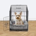 thumbnail image 7 of Single Double Door Portable Dog Cage Metal Wire Pet Kennel Secure Lock Leak-Proof Tray Foldable For Indoor Outdoor Training Travel, 7 of 7