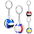 thumbnail image 1 of 4 Uds llaveros de voleibol colgantes de voleibol llavero dijes bolsa colgantes para colgar, 1 of 6