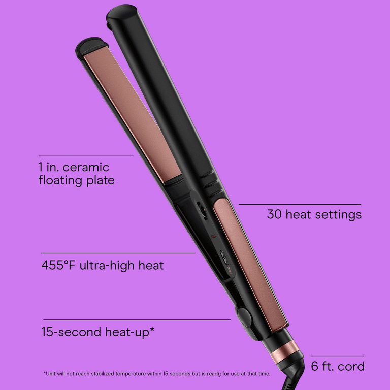 InfinitiPRO by Conair Titanium Ceramic Flat Iron, 1