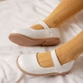 thumbnail image 4 of CHUOU Mary Jane Shoes for Girls Loafers School Shoes Non Sole Dress Shoes,2T-10T, 4 of 5