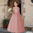 thumbnail image 2 of Robe de Fête de Noël pour Filles Sans Manches à Col Rond en Maille Robe Décontractée pour Filles 1 Pce, 2 of 6